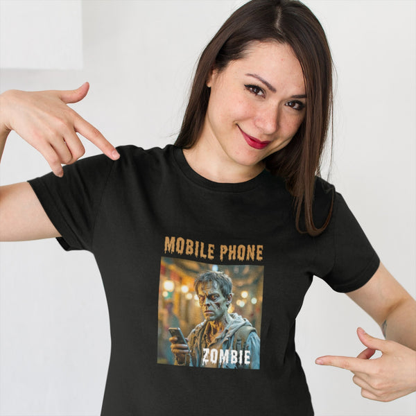 Mobile Phone Zombie T-Shirt